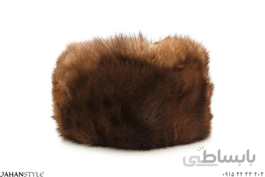 کلاه روسی خزدار پوست طبیعی سمور