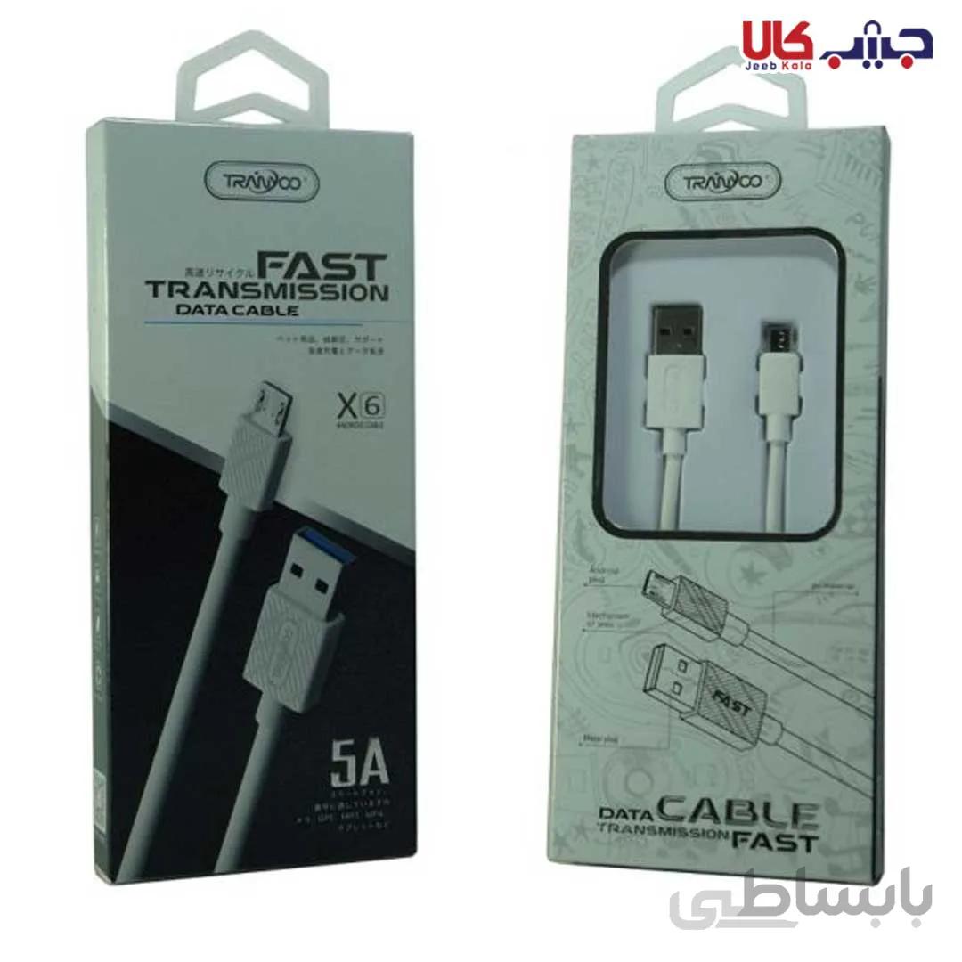 کابل لایتنینگ ترانیو Tranyoo X6 Cable توان 5 آمپر و طول 1 متر