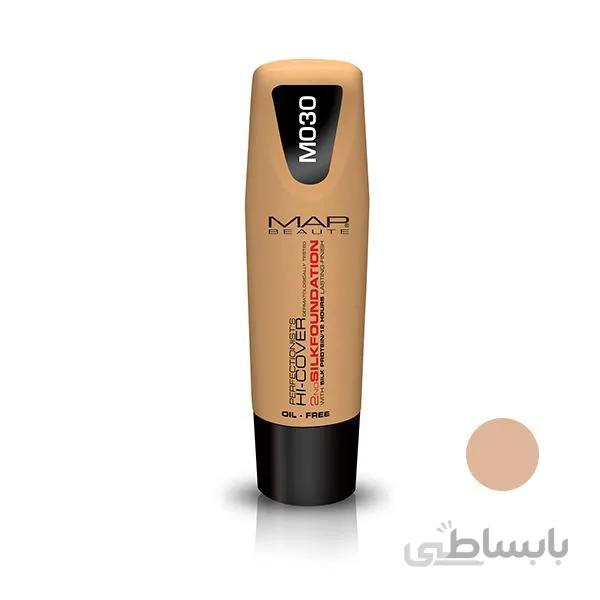کرم پودر مپ بوته شماره M030 ا Map Beaute M030 Skin Foundation