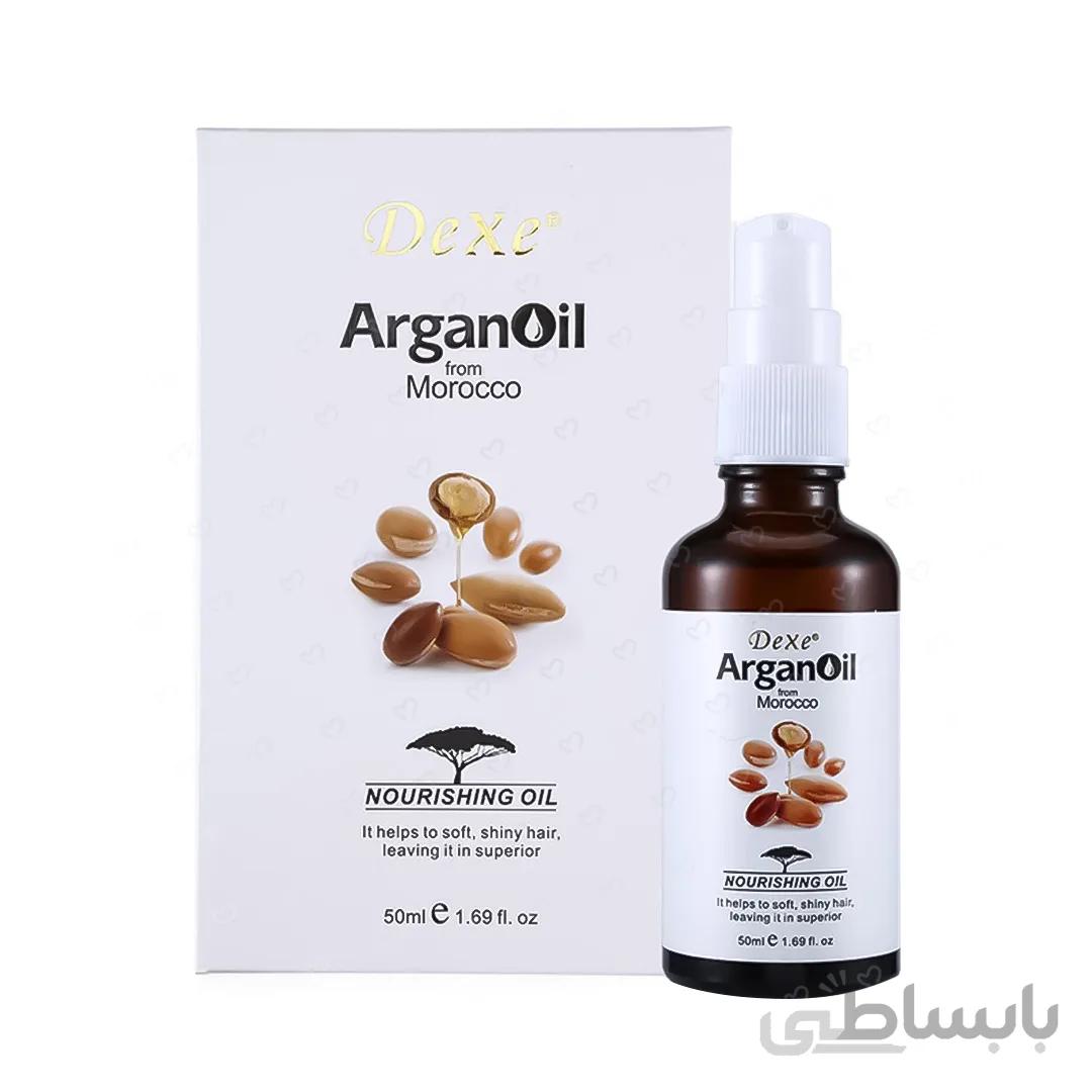 روغن آرگان دکس مدل Dexe From Morocco حجم 50 میلی لیتر ا Dexe Pure Natural Morocco Argan Oil 50ml