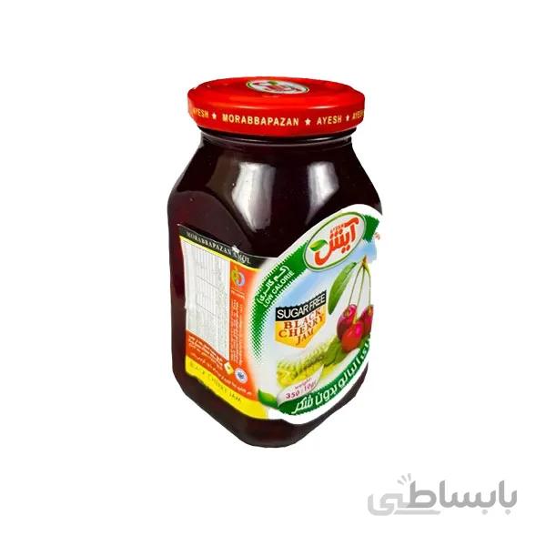 مربای بدون شکر آلبالو آیش
