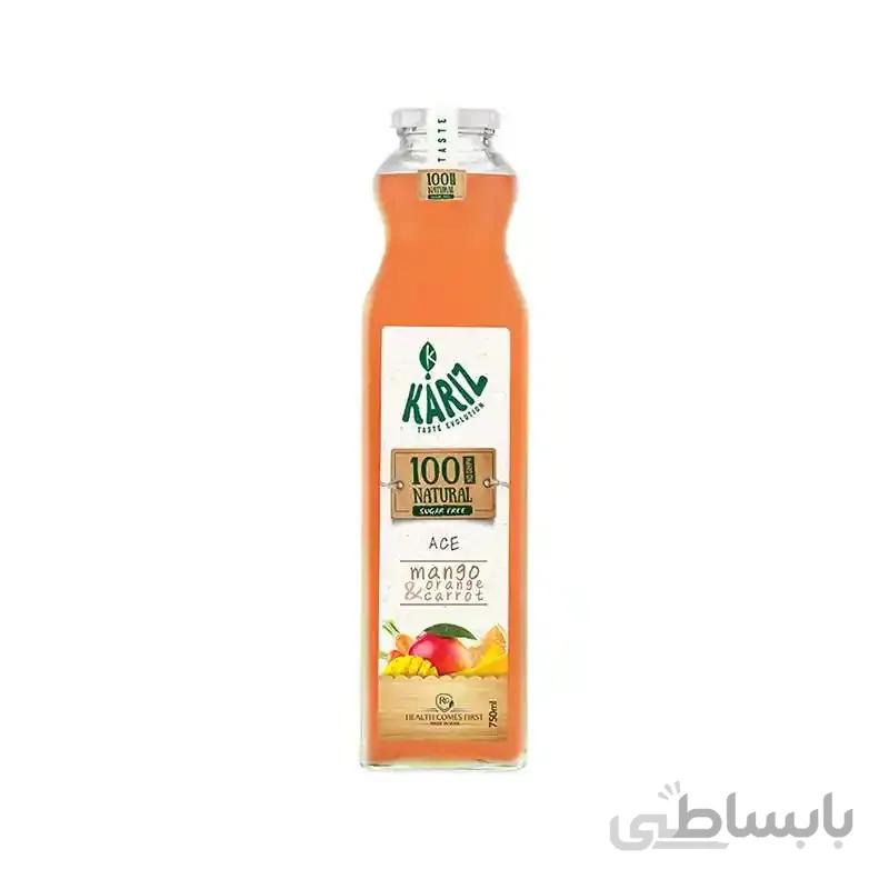 آبمیوه ایس کاریز ۷۵۰ میلی لیتر