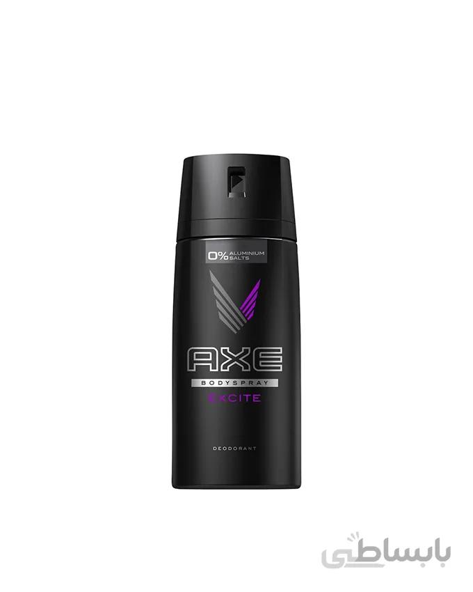 اسپری اکس اکسایت دئودورانت بدن axe body spray excite 150 ml