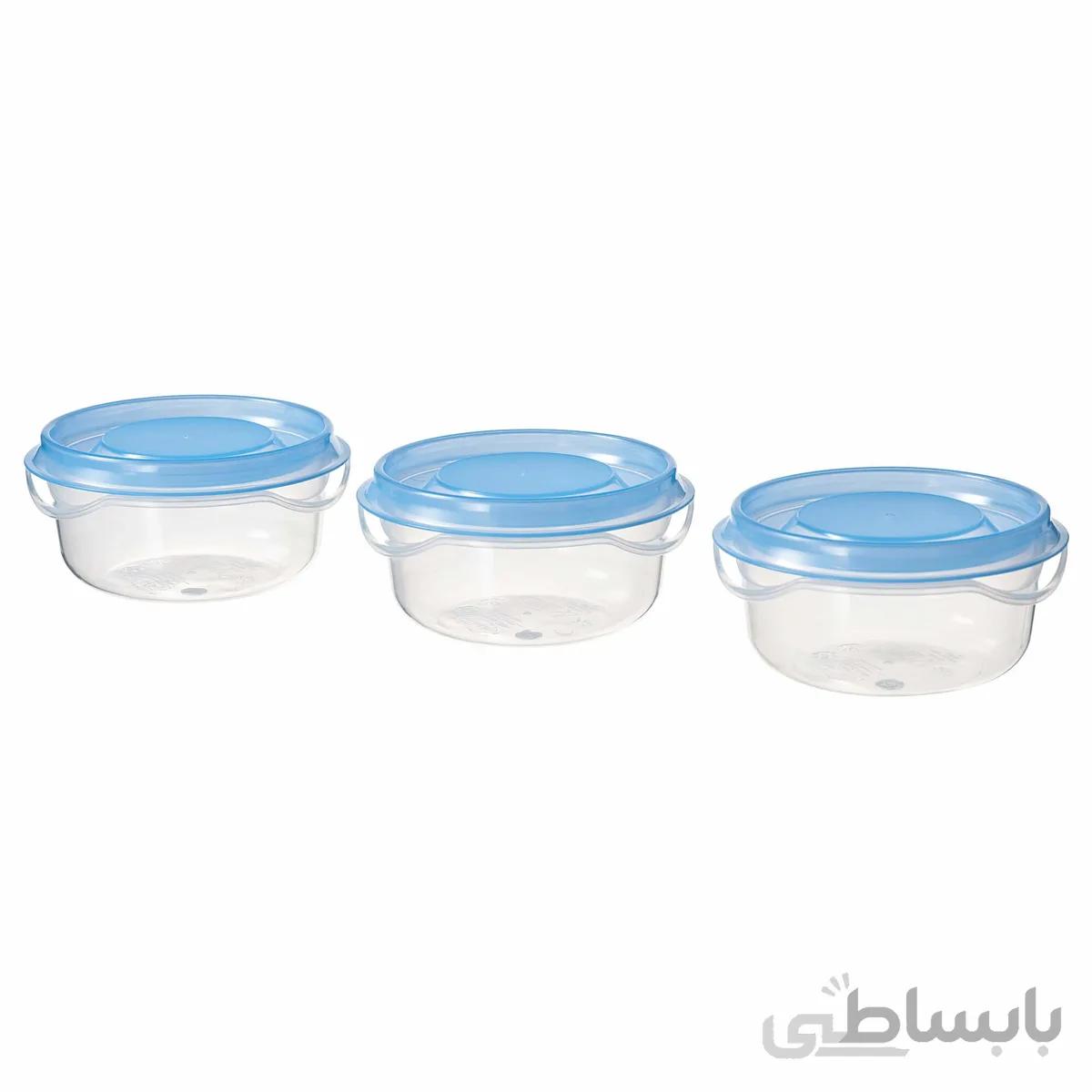 ظروف نگهدارنده ایکیا مدل PRUTA (بسته ۳تایی)