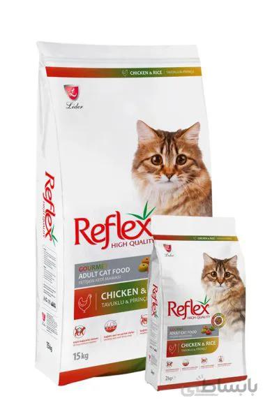 غذای خشک گربه رفلکس مدل Multicolor New ا reflex food cat Multicolor New