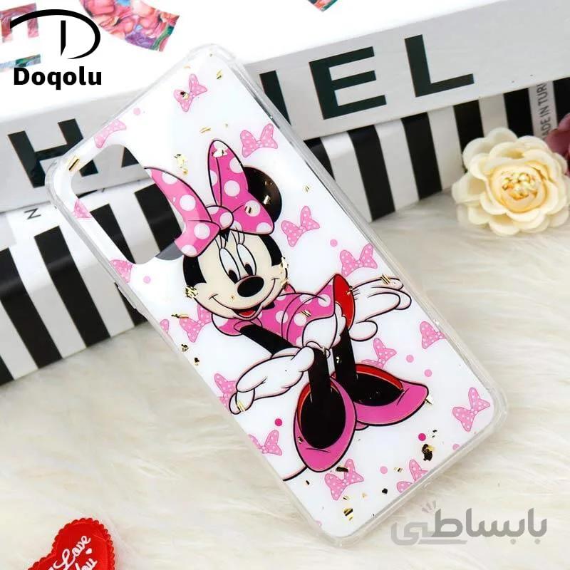 قاب محافظ لنزدار رزین طرح میکی موس پاپ سوکت دار Xiaomi Poco M3