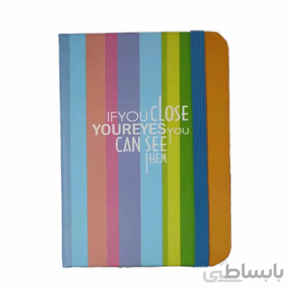 دفترچه یادداشت کش دار کوچک