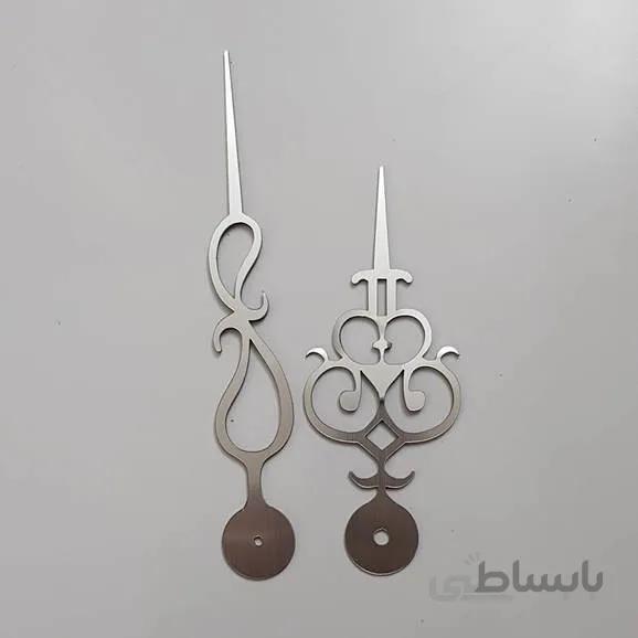عقربه ساعت سلطنتی نقره ای