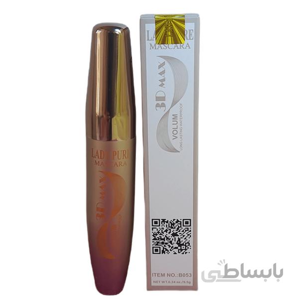 ریمل حجم دهنده و ضد آب لیدی پور Lady Pure 3D Max