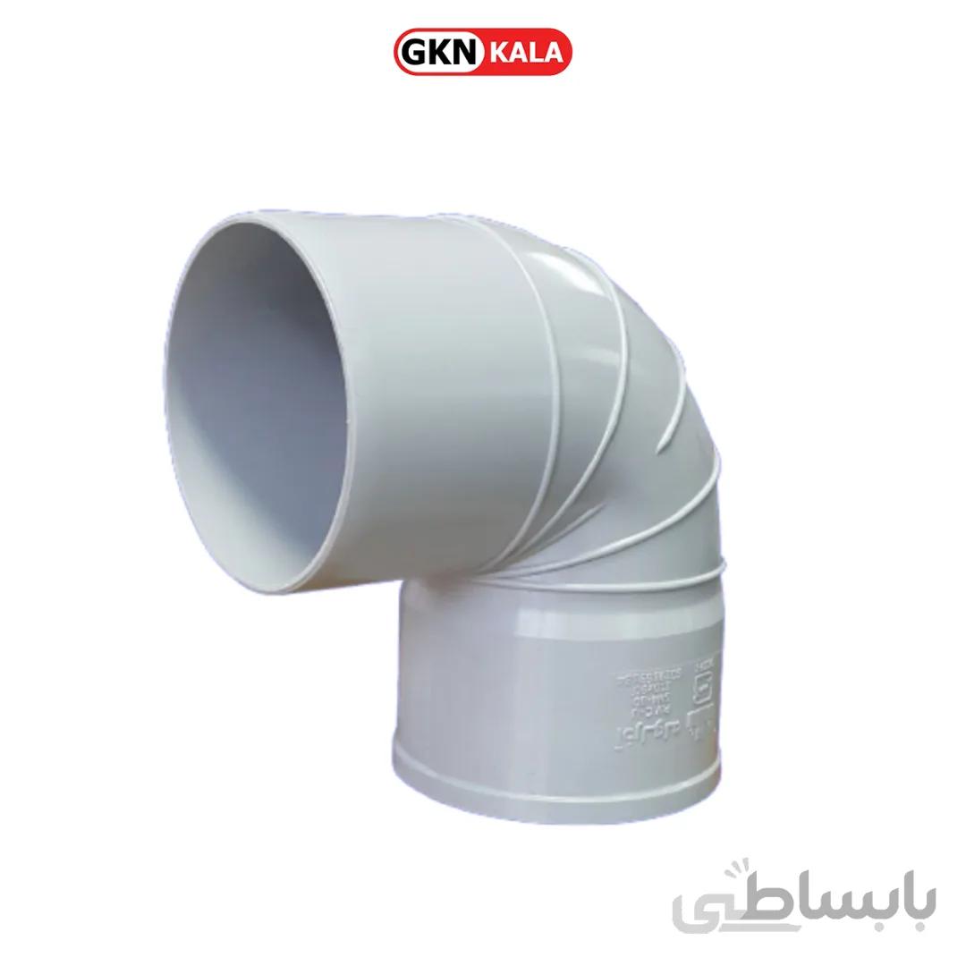 زانو ۹۰ درجه pvc آذرلوله
