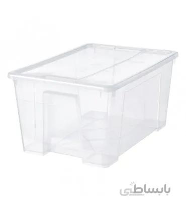 باکس در دار ایکیا مدل SAMLA سایز 45 لیتری