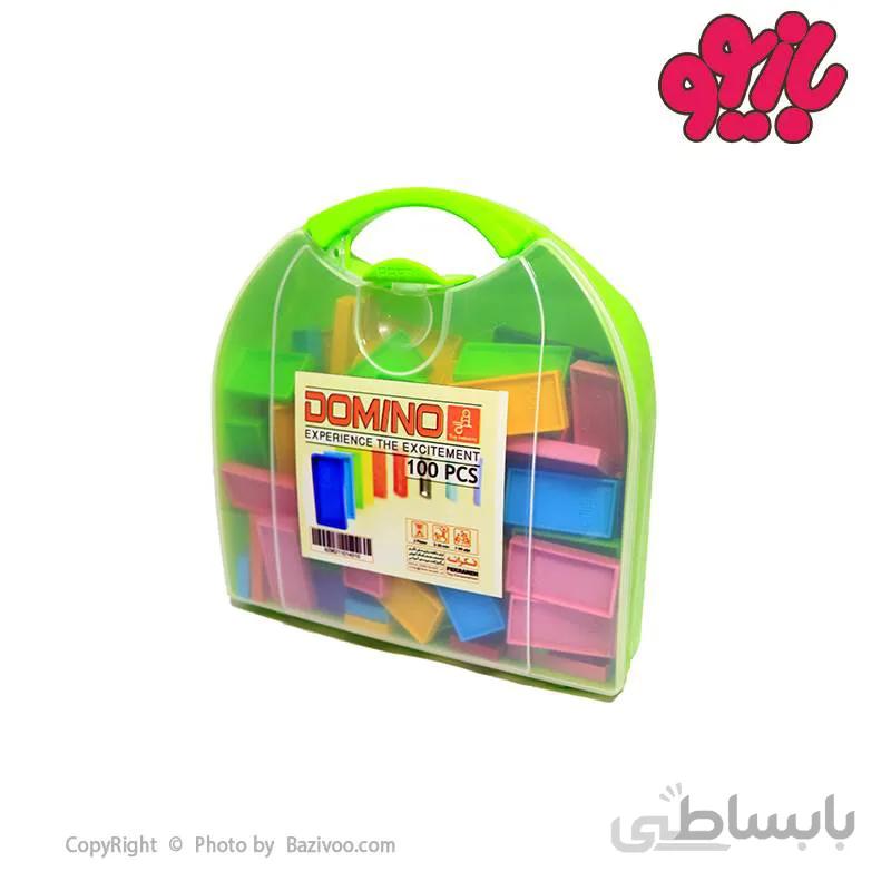 ساختنی دومینو 100 قطعه کیفی فکرانه