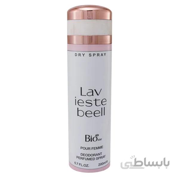 اسپری زنانه بیو استار (Bio Star) مدل لا ویه است بله (La Vie Est Belle) حجم 200 میل