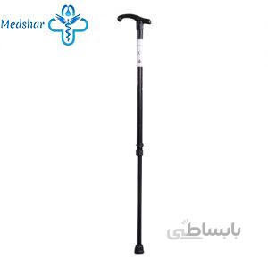 عصا دستی آلومینیومی سرو پیکر توس