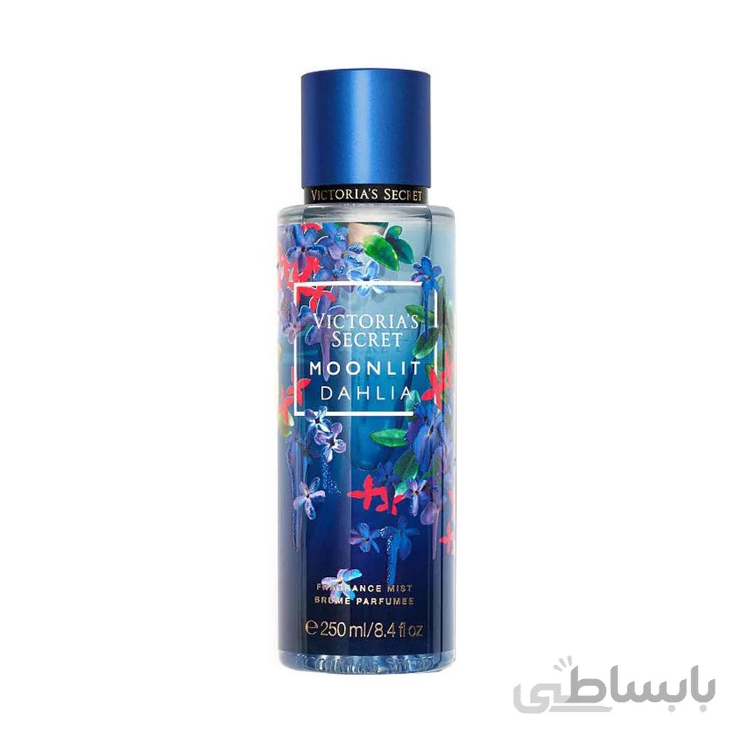 بادی اسپلش ویکتوریا سکرت مدل MOONLIT DAHLIA حجم 250 میل ا Victorias Secret Body Splash MOONLIT DAHLIA 250ml