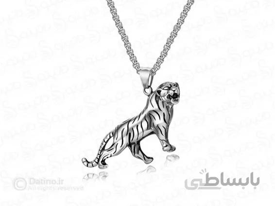 گردنبند مردانه طرح ببر زودیاک 13807