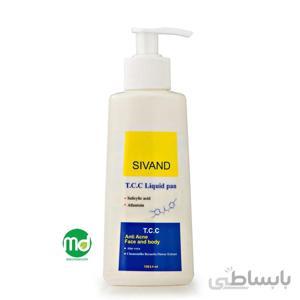 شوینده صورت و بدن و ضد جوش سیوند ا Sivand Liquid Syndet Face And Body