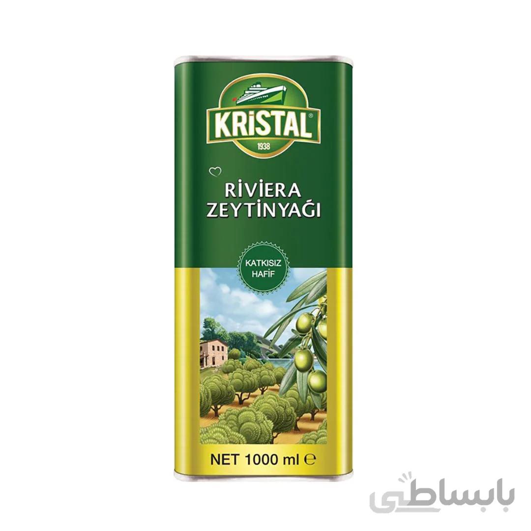روغن زیتون 1000 لیتری کریستال Kristal