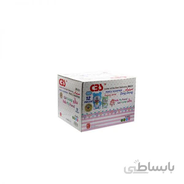 تراش رومیزی سی بی اس مدل JM631 (بسته 12 عددی)