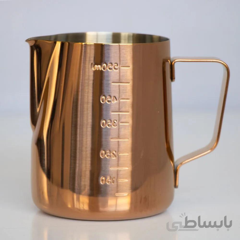 شیر جوش استیل مدل پیچر رنگ مسی