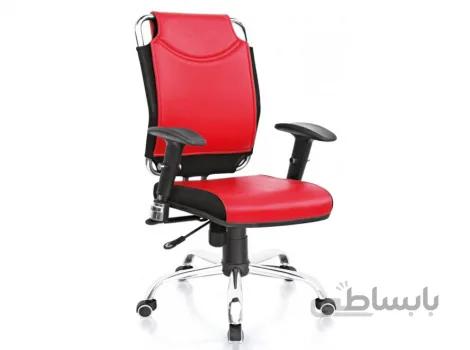 صندلی کارمندی فریم دار مدل جلیقه ای کد d425
