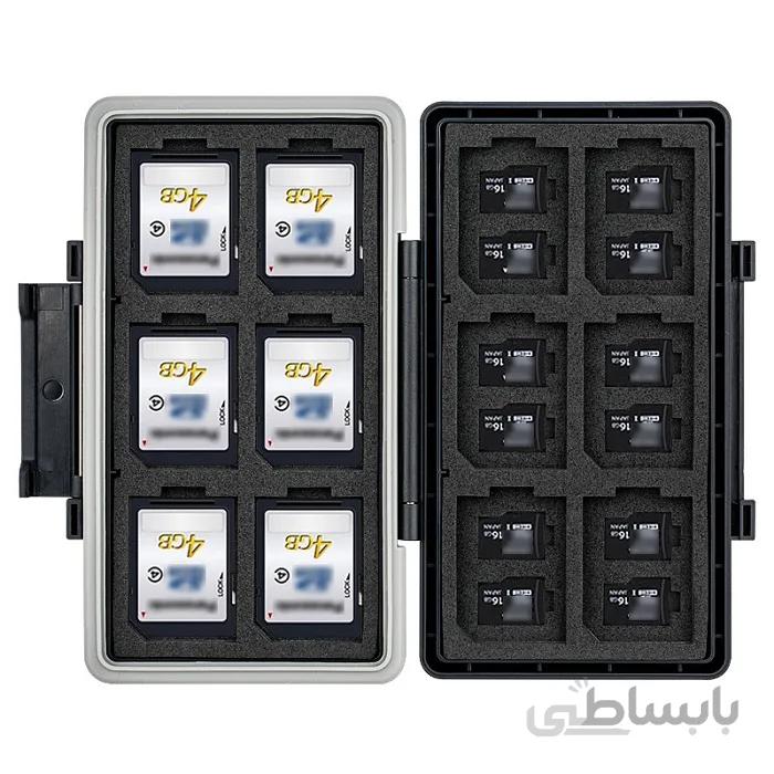 کیف محافظ کارت حافظه جی جی سی مدل JCR-SDMSD36