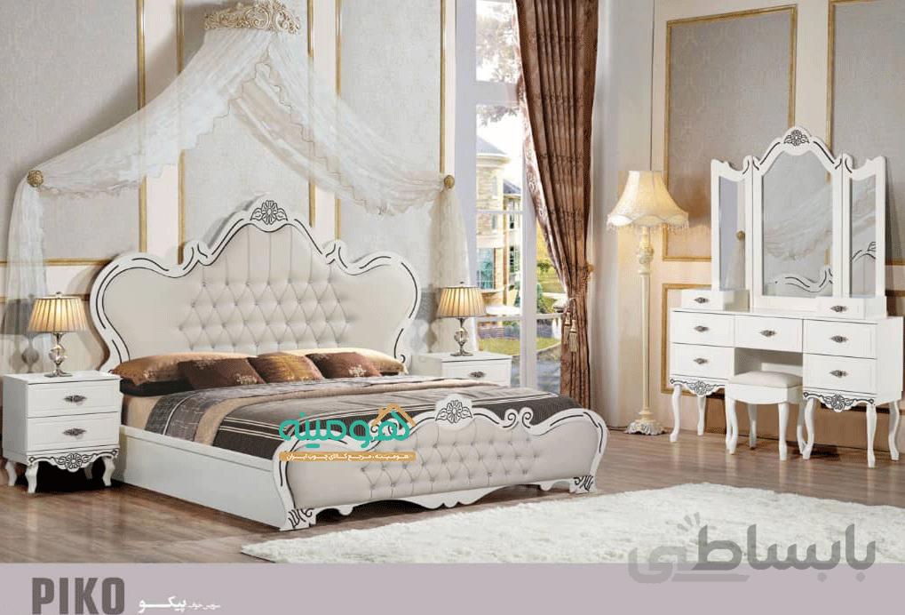 سرویس خواب کلاسیک دو نفره مدل پیکو