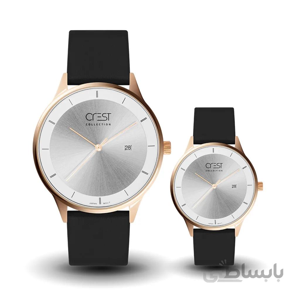ساعت مچی ست زنانه مردانه کرستCrest 6031G-5