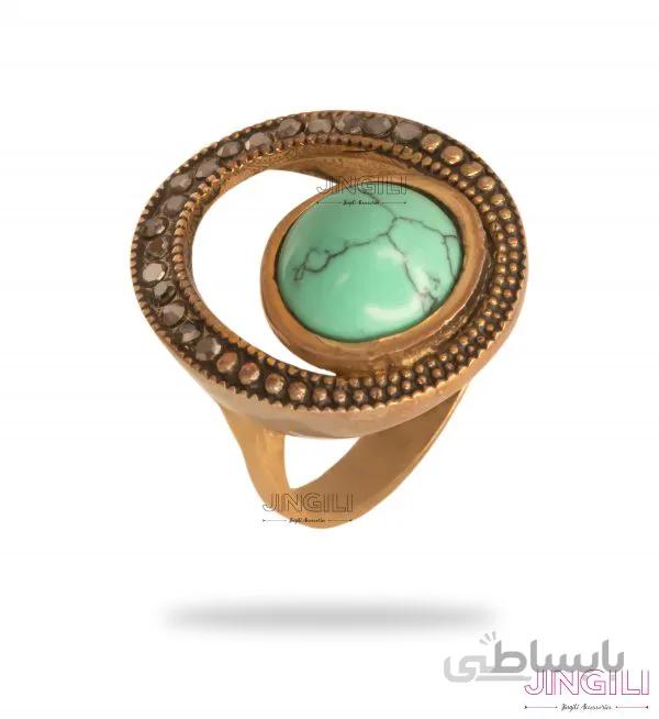 انگشتر زنانه مدل زحل کد rw0069