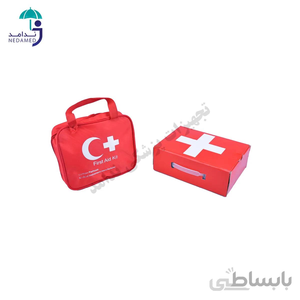 کیف کمک های اولیه درمان پژوه سایز L
