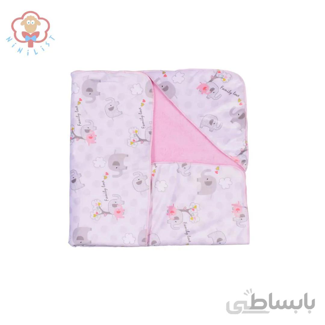 پتو دورپیچ کلاهدار بسته 5 رزبرن Rose born