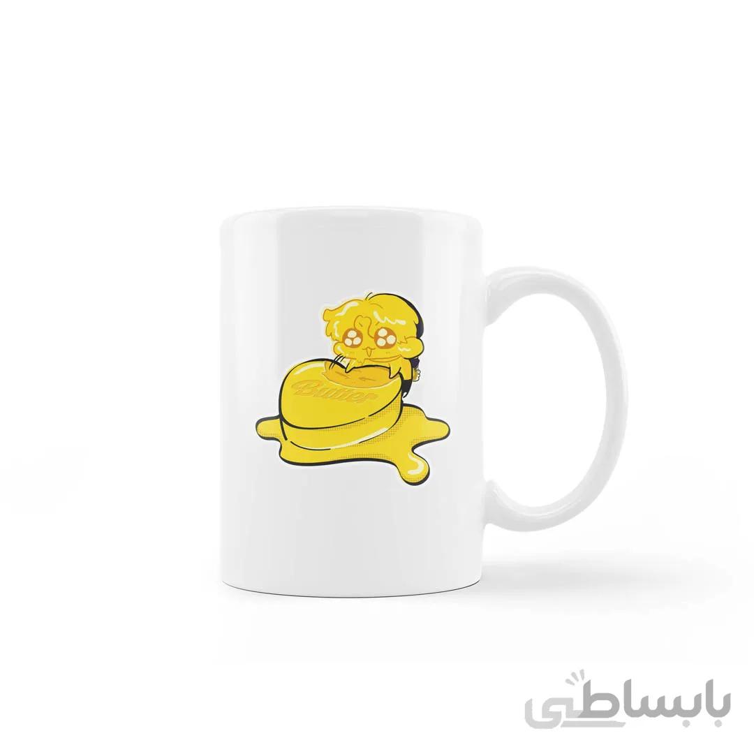 ماگ BTS طرح BT21 کد 2040036