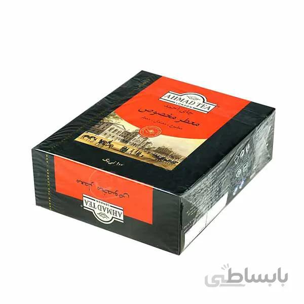 چای کیسه ای عطری احمد 100عددی