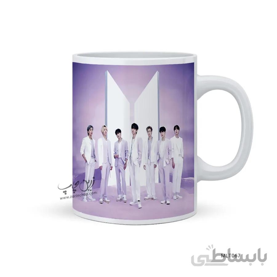 لیوان BTS طرح MLT067