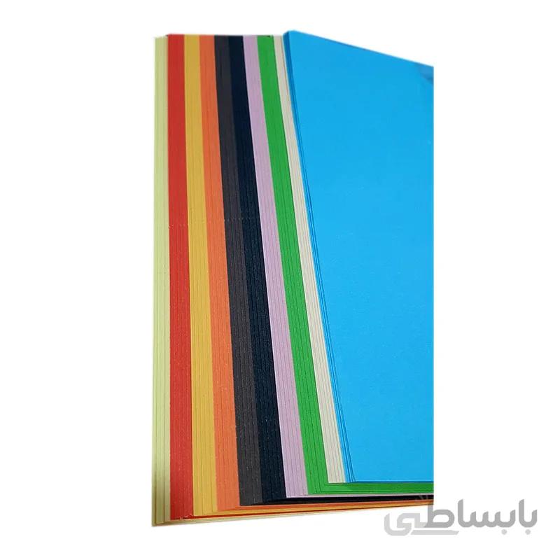 کاغذ رنگی A4 بسته 50 عددی 10 رنگ