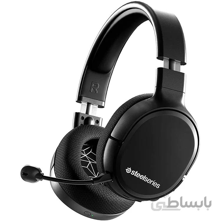 خرید هدست گیمینگ بی سیم Steelseries Arctis 1 - سیاه