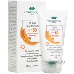 ضد آفتاب رنگی SPF50 کاسمکولوژی