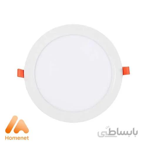 چراغ سقفی توکار دیپ ای سی گرد 12وات برند edc