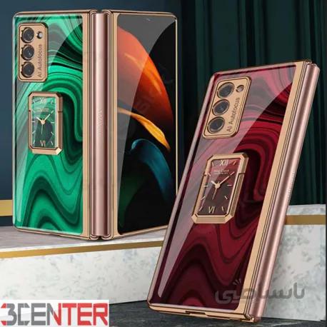 کاور اورجینال لاکچری رنگین کمانی GKK سامسونگ Galaxy Z FOLD2