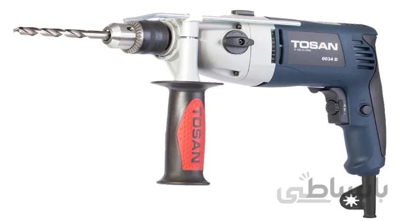 دریل گیربکسی توسن مدل 0034D ا Tosan 1050W impact drill 0034D
