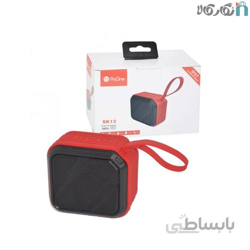 اسپیکر بلوتوث پرو وان مدل 4315 _ SK12 ا ProOne 4315 _ SK12 Bluetooth Speaker
