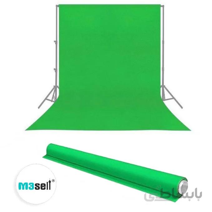 پرده سبز کروماکی 3x6 خارجی ضد چروک