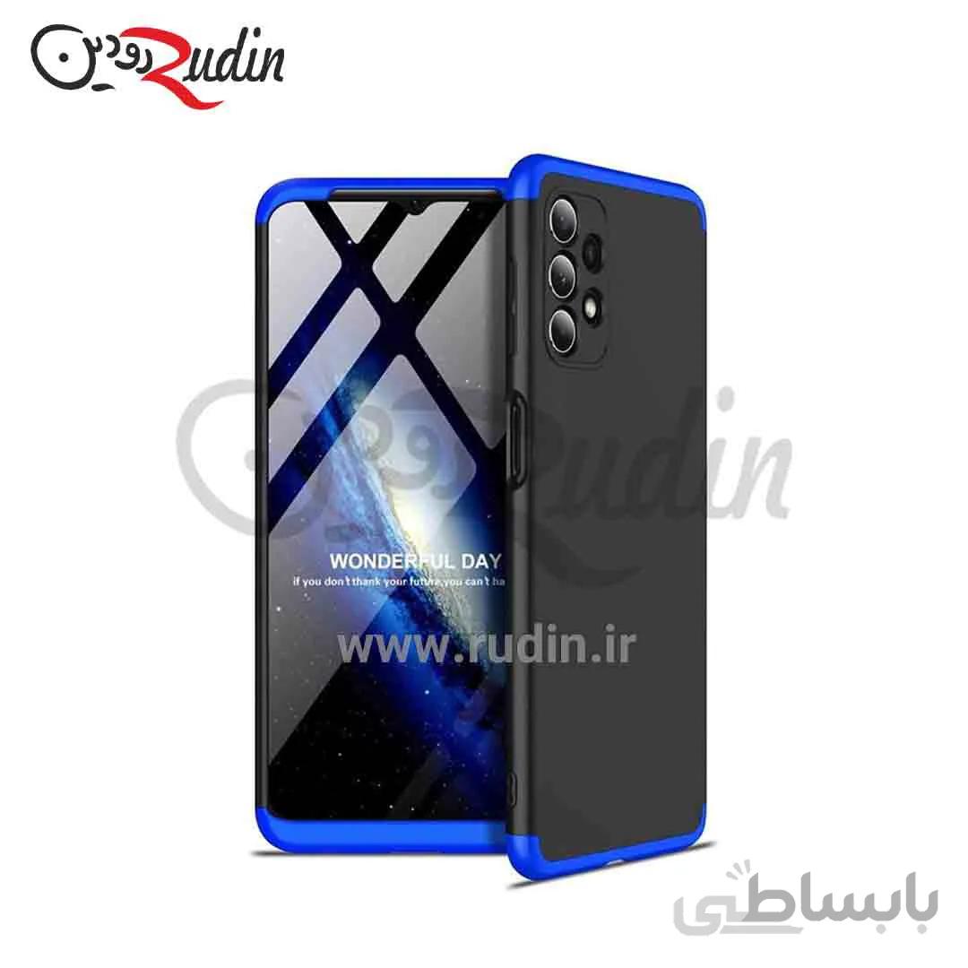 کاور ۳۶۰ درجه مدل GKK مناسب سامسونگ A72 4G/5G مشکی دور آبی