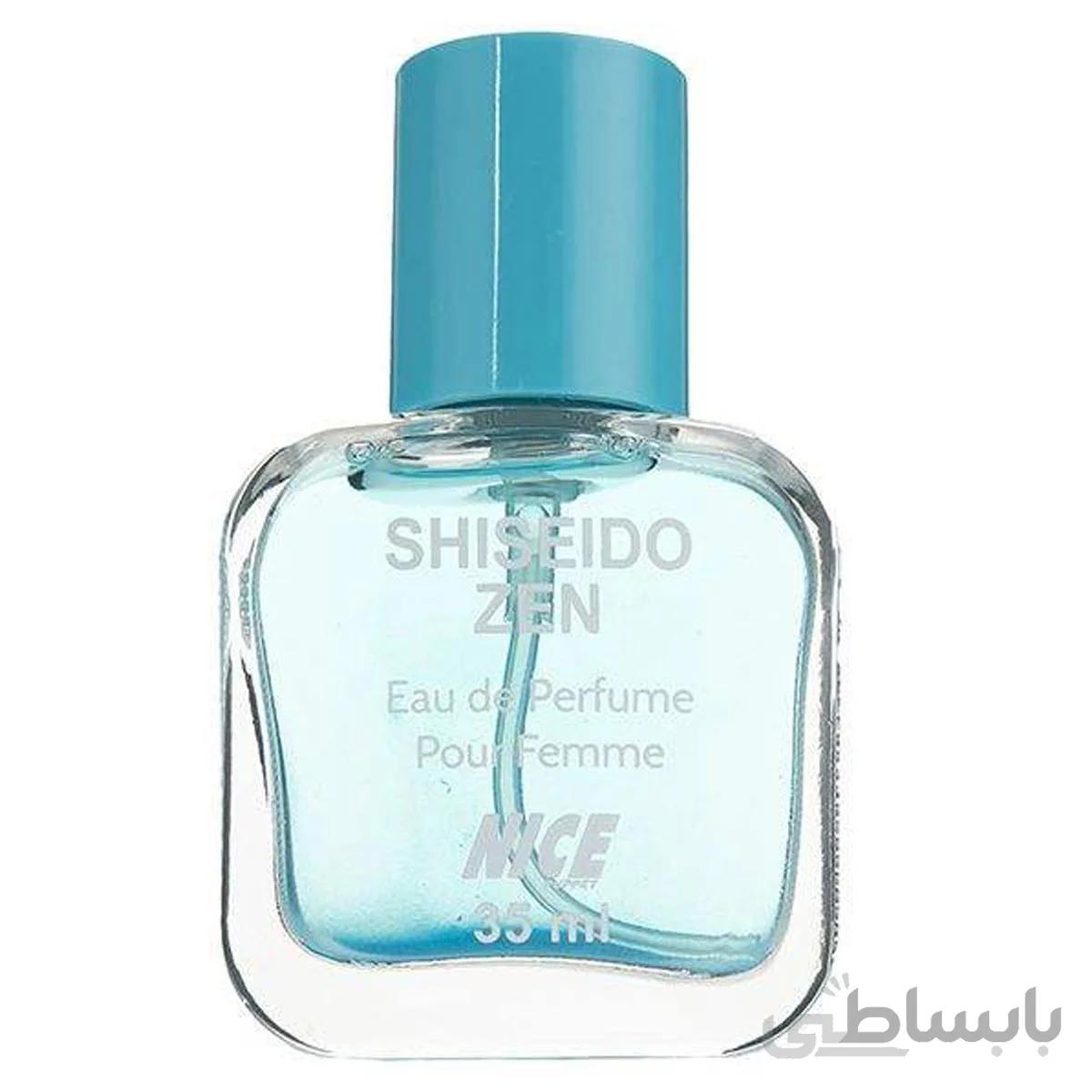 عطر جیبی زنانه نایس مدل Shiseido Zen حجم 35 میلی لیتر ا Nice Shiseido Zen Eau De Perfume for Women 35ml