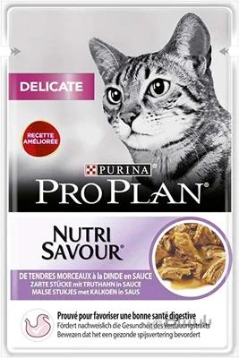 پوچ Proplan مخصوص گربه بالغ تهيه شده از گوشت بوقلمون - 85 گرم