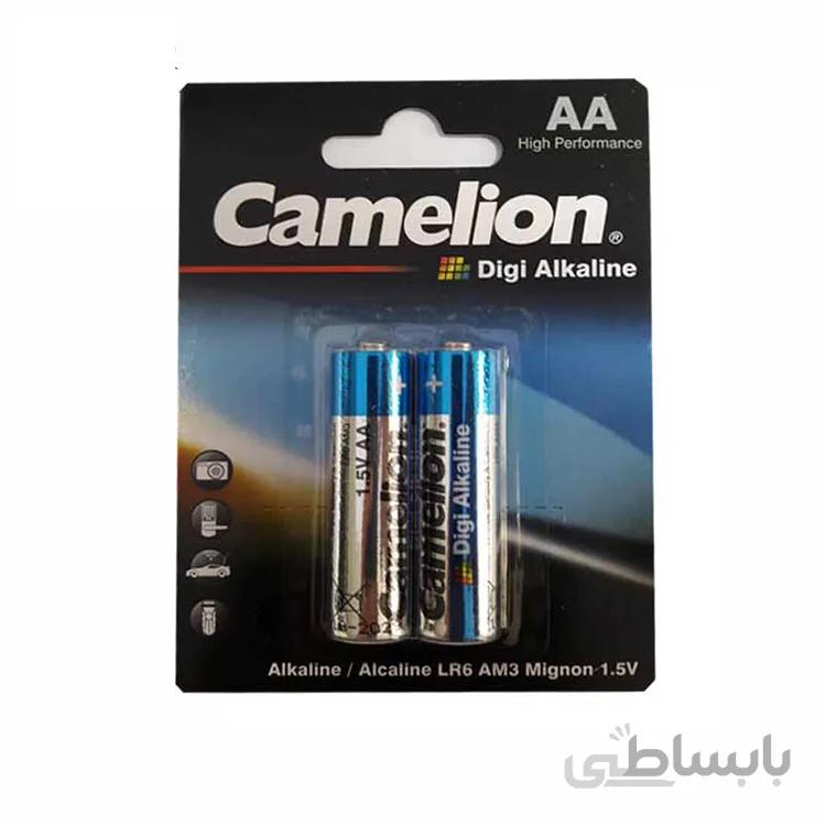 باتری آلکالاین قلمی کملیون Digi بسته 2 تایی اندازه AA ا Camelion AA Alkaline Digi Batteries 2 Pack