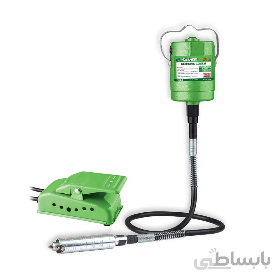 فرز حکاکی پدالی سیلور Silver GT200WPT