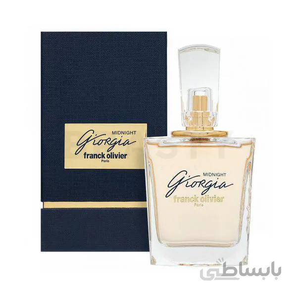 franck olivier midnight giorgia ادوپرفیوم زنانه فرانک اولیور میدنایت جورجیا 75 میل