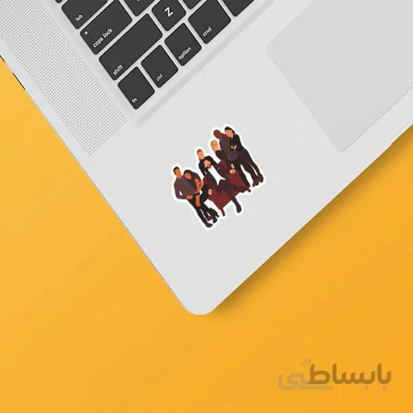 استیکر لپ تاپ طرح Lucifer 05