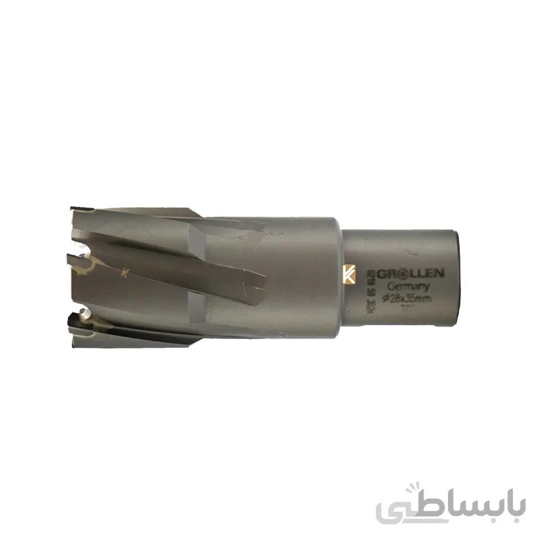 مته گردبر سر الماسه 28 طول 35 گرولن